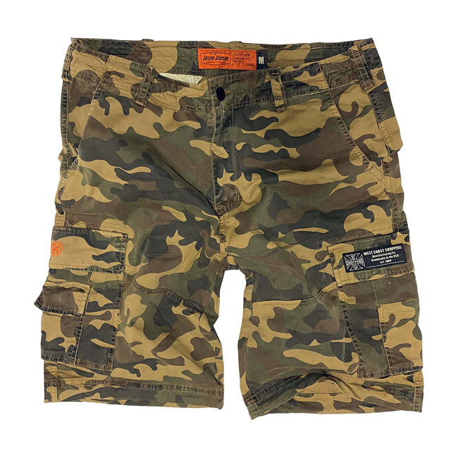 WCC CFL Cargo Shorts, Camo Shorts West Coast Choppers S