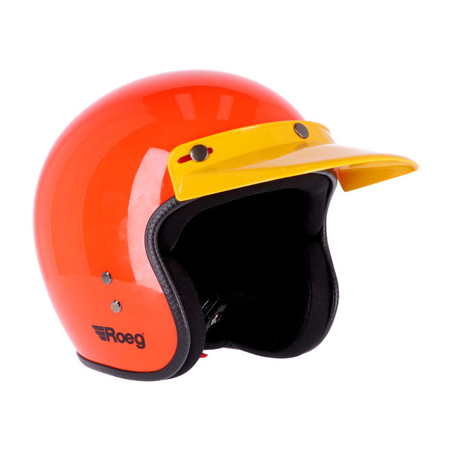 Roeg Jett Peak Sunset Yellow Helmets Roeg