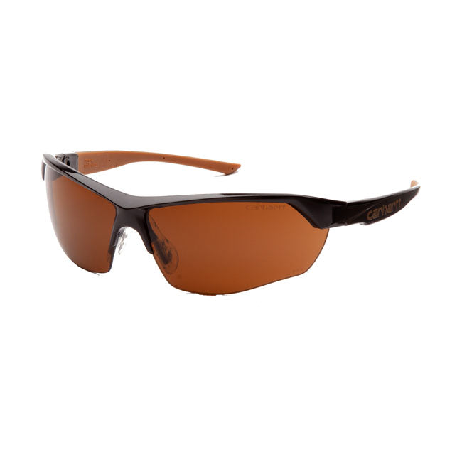 Carhartt Half frame Temple safety glasses bronze Riding Eyewear Carhartt