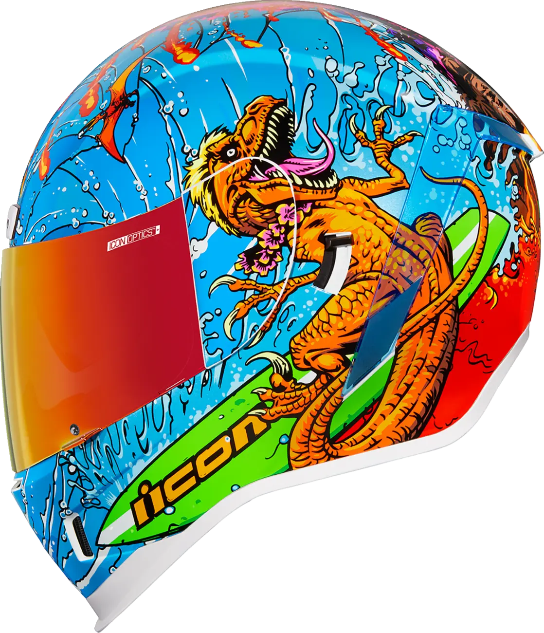 Airform Dino Fury Full Face Helmet Icon