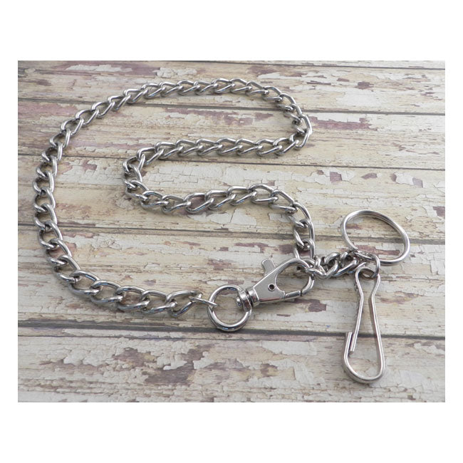 Amigaz Wallet Chain Punk Leash Chain Necklace Combo 29" Lifestyle Accessory Amigaz