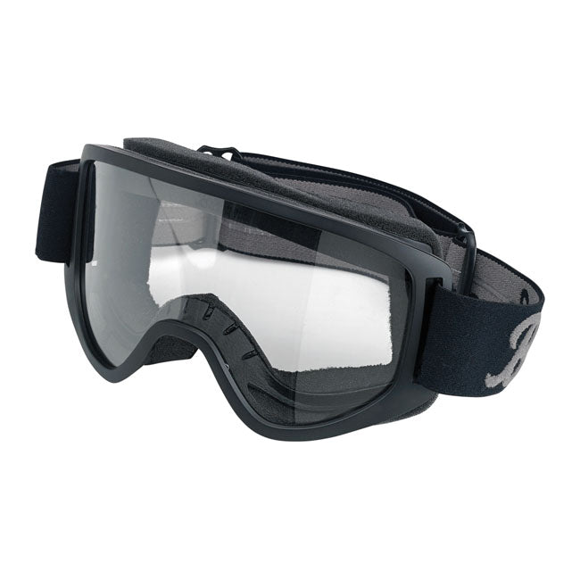 Biltwell Moto 2.0 Script goggles black Riding Eyewear Biltwell