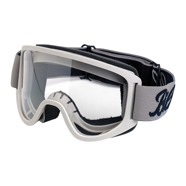 Biltwell Moto 2.0 Script goggles titanium Riding Eyewear Biltwell