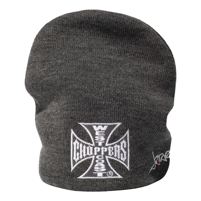 WCC OG Classic basic beanie grey Beanie West Coast Choppers