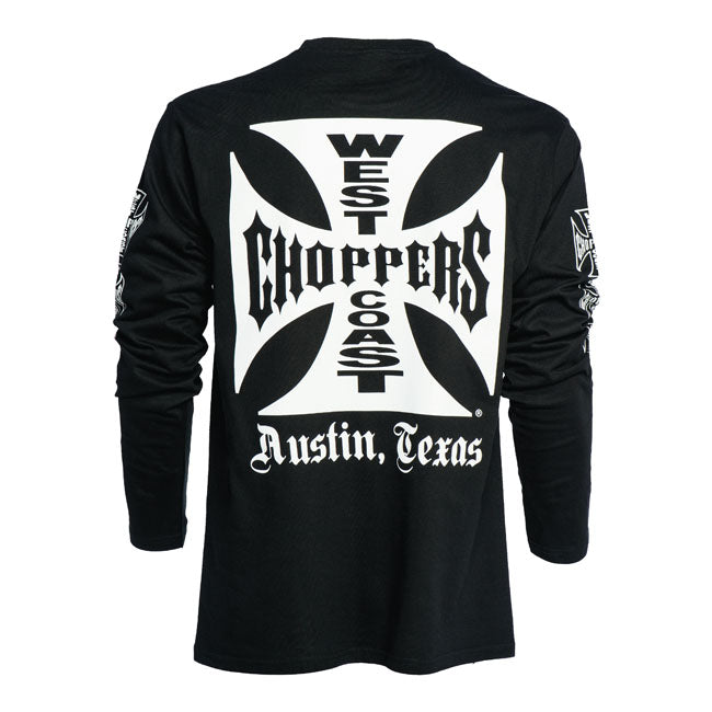 WCC OG Cross long sleeve black T-Shirt Long Sleeve West Coast Choppers