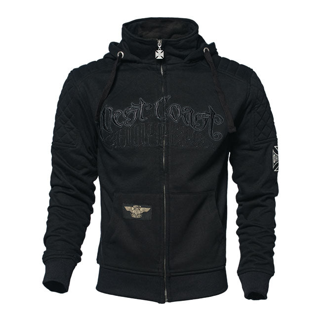WCC Choppers Por Vida zip hoodie black Hoodie & Sweatshirt West Coast Choppers