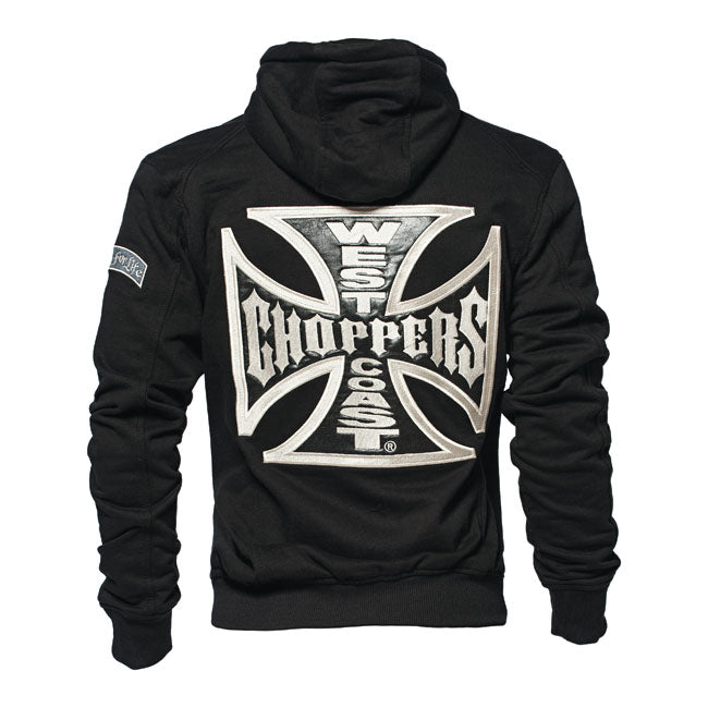 WCC OG Classic Panel zip hoodie black Hoodie & Sweatshirt West Coast Choppers