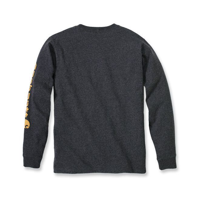 Carhartt Sleeve logo long sleeve carbon heather T-Shirt Long Sleeve Carhartt
