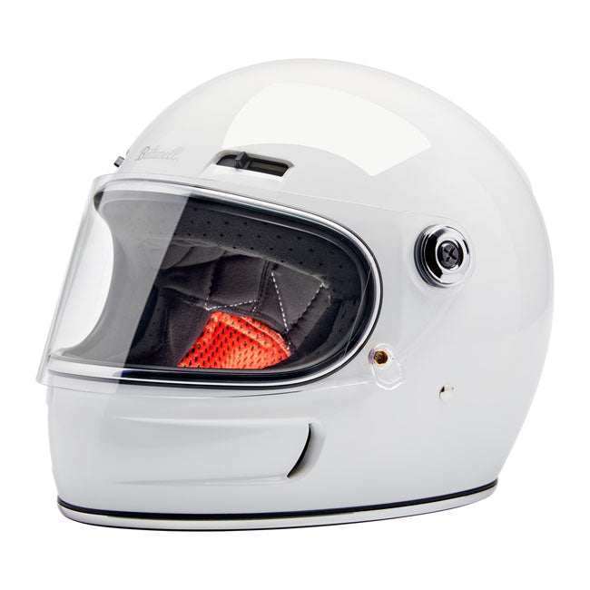 Biltwell Gringo SV helmet gloss white Helmets Biltwell