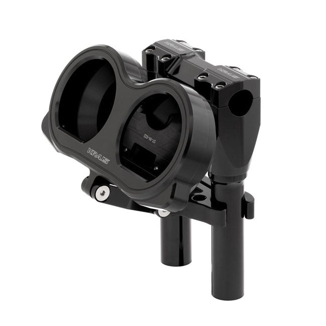 RG Gauge Bezel - 15+ Road Glide Gauge Mount Kraus Motor Co. Black