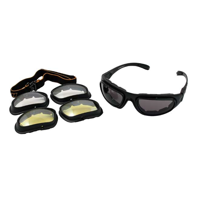 Lunettes Helly Bikereyes Eagle Smoke Yellow Lens Helly