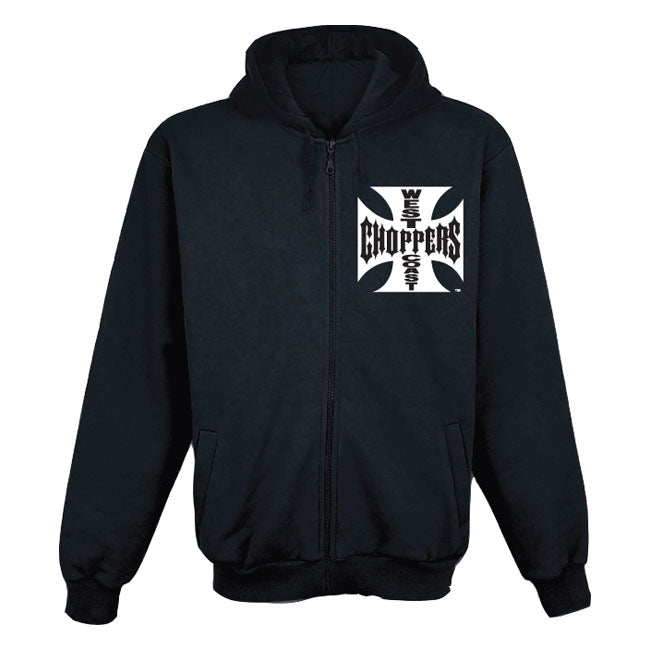 WCC OG Classic zip hoodie black Hoodie & Sweatshirt West Coast Choppers