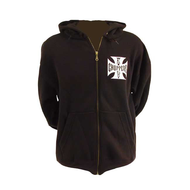 WCC OG Classic zip hoodie black Hoodie & Sweatshirt West Coast Choppers
