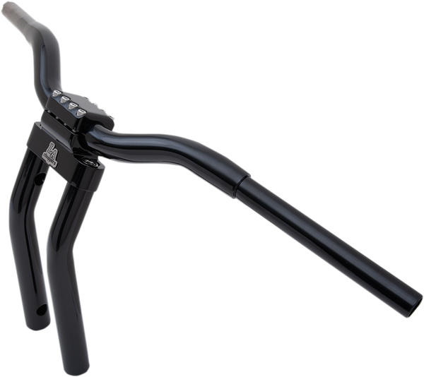 Kage Fighter Pull Back T-Bar Handlebar LA Choppers Black 13"