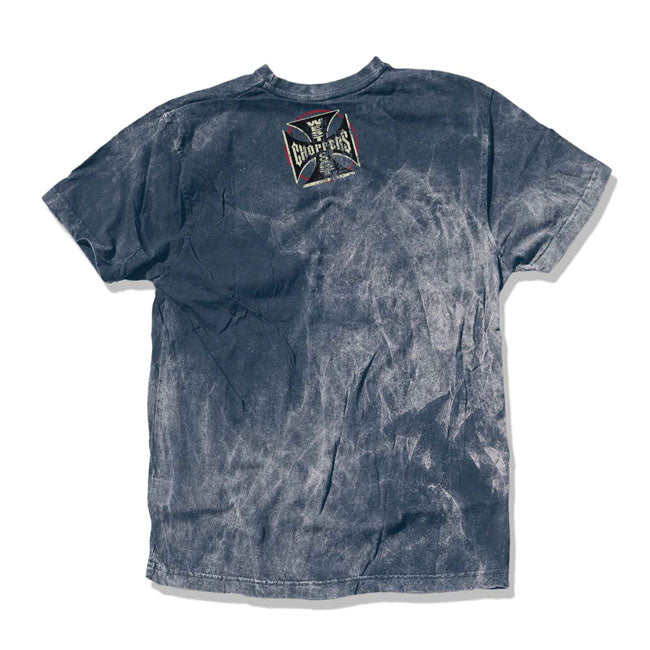 WCC El Diablo T-shirt vintage blue T-Shirt West Coast Choppers