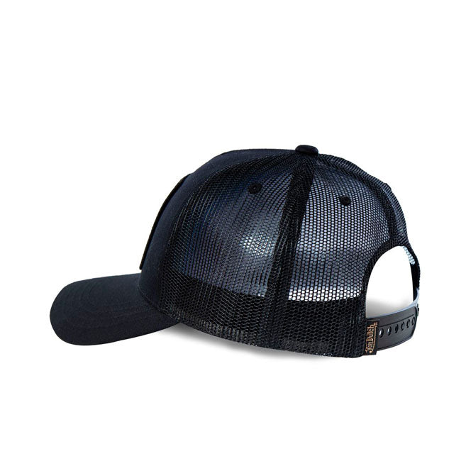 Von Dutch Heritage cap square patch eyes gold/black Caps Von Dutch