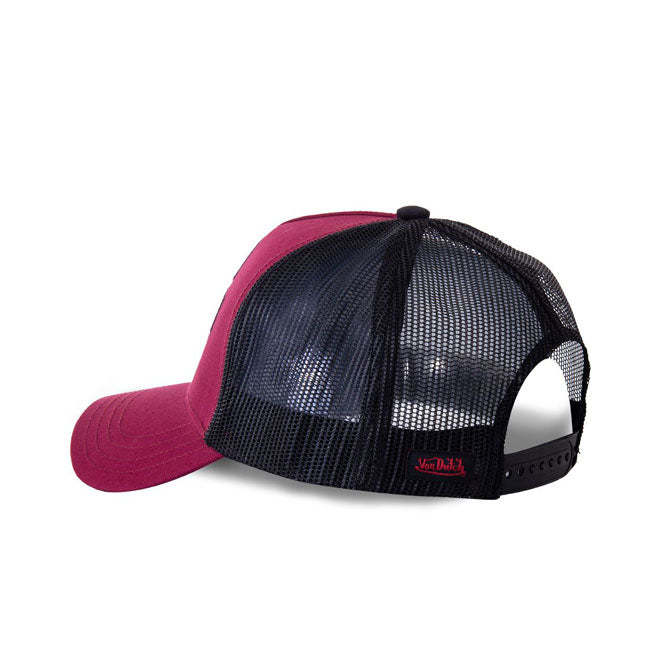 Von Dutch Heritage cap california bordeaux/black Caps Von Dutch