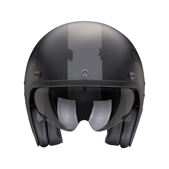 Scorpion Belfast Evo helmet matt black/silver Helmets Scorpion
