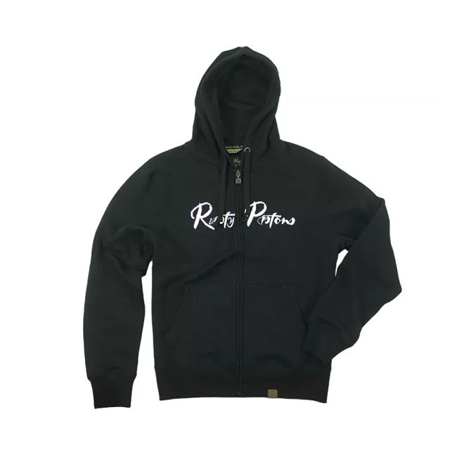 Rusty Pistons Riggins Zip Hoodie Noir Hoodies Rusty Pistons