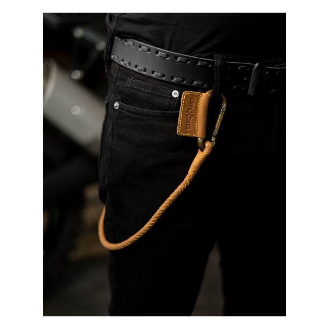 Trip Machine Braided Key Chain Tan Lifestyle Accessory Tripmachine