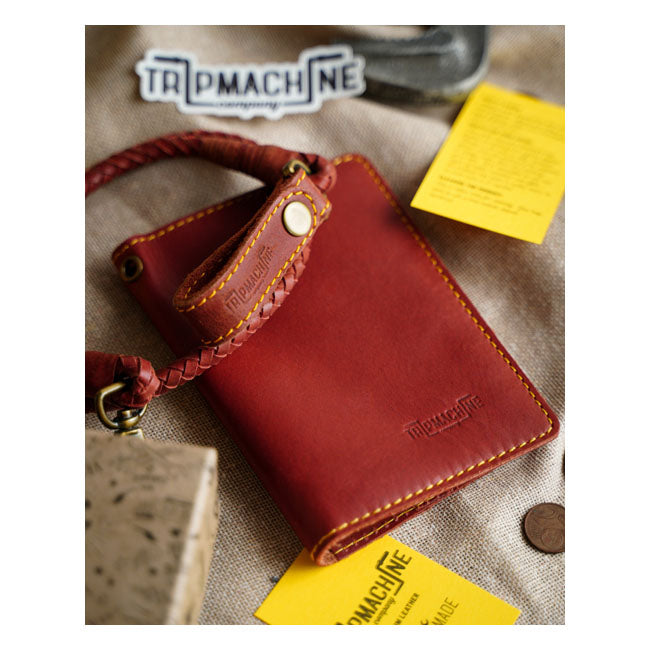 Trip Machine Explorer Wallet Cherry Red Lifestyle Accessory Tripmachine
