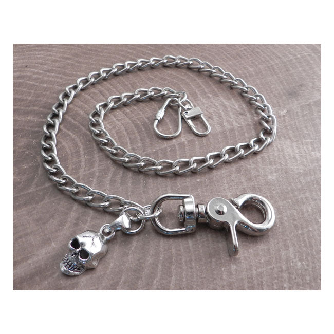 Amigaz Wallet Chain With Skull Pendant 25" Lifestyle Accessory Amigaz