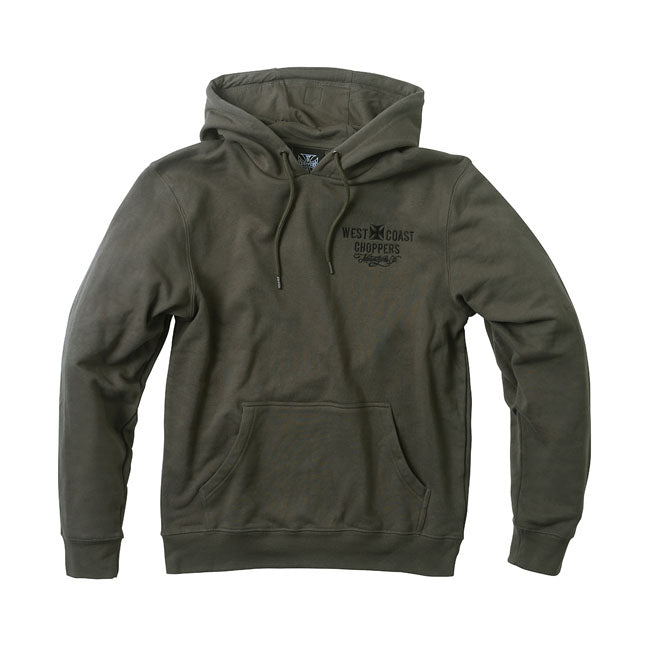 WCC Frisco hoodie green Hoodie & Sweatshirt West Coast Choppers