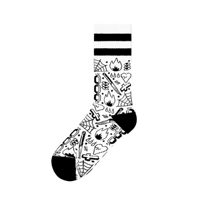 American Socks Broken Chain Mid High socks Socks American Socks