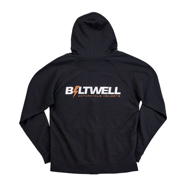 Biltwell Bolts zip hoodie black Hoodie & Sweatshirt Biltwell
