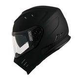 Simpson Venom (Ghost Bandit) Helmet, Matt Black Full Face Helmet Simpson Helmets