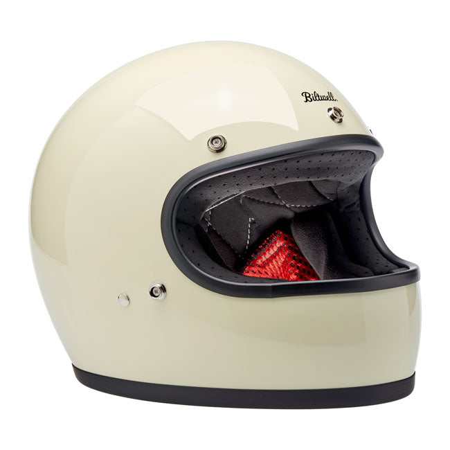 Biltwell Gringo Santa Cruz handmade helmet vintage white HELMETS Biltwell