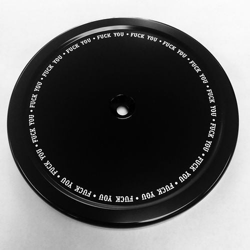 DMR Air Cleaner Cover Air Cleaner Cover Death Metal Racing Black F*ck You