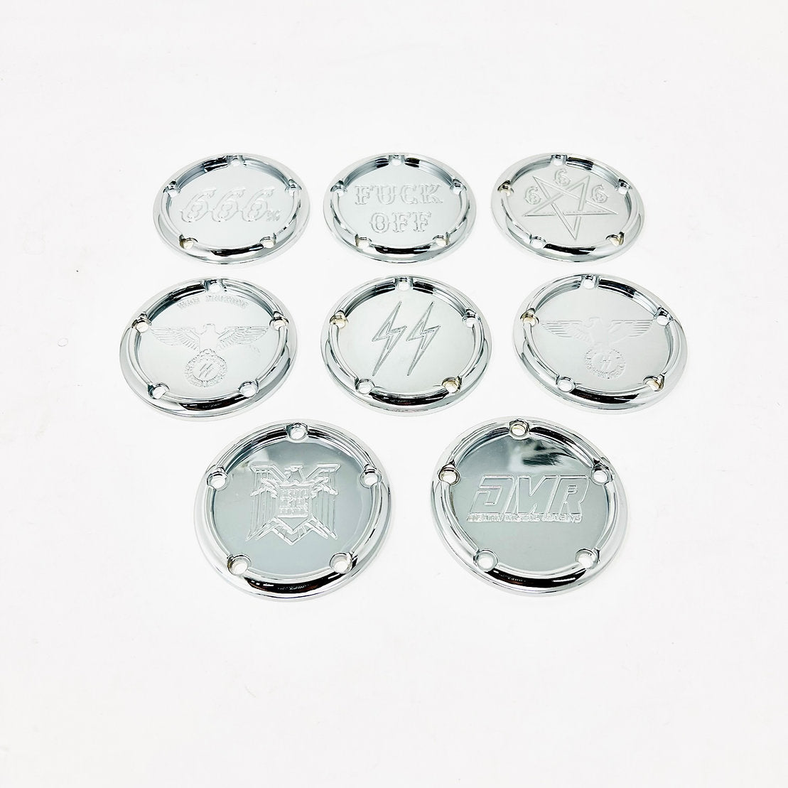 5 Holes Ignition Cover - Twin Cam Timing Cover Death Metal Racing