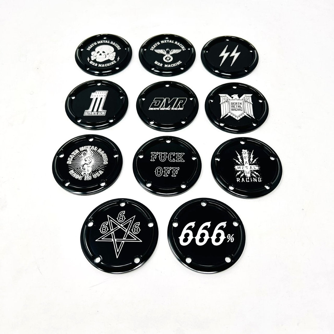 5 Holes Ignition Cover - Twin Cam Timing Cover Death Metal Racing