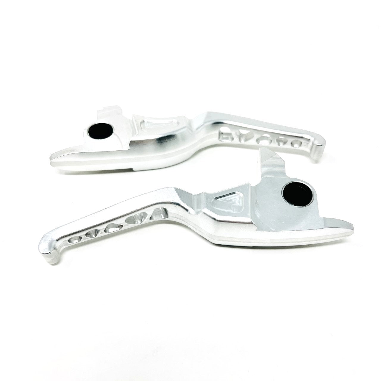DMR Destroyer Shorty Brake and Clutch Lever Set - 15+ Softail Death Metal Racing Raw Machine