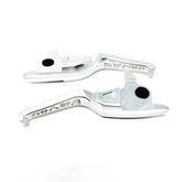 DMR Destroyer Shorty Brake and Clutch Lever Set - 15+ Softail Death Metal Racing Raw Machine