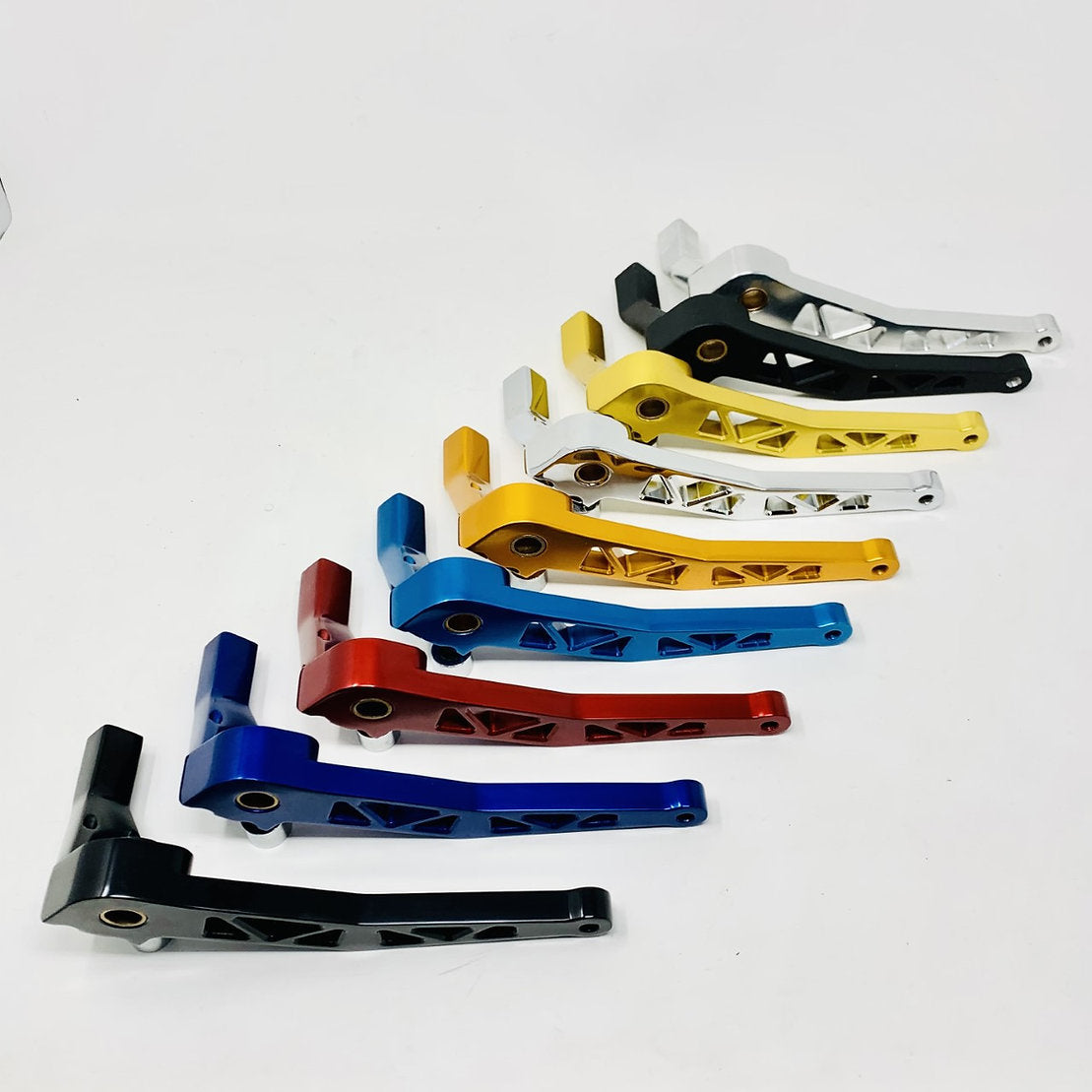 Destroyer Brake Arm For Stock Mid Control - 18+ Softail Brake Pedal Death Metal Racing