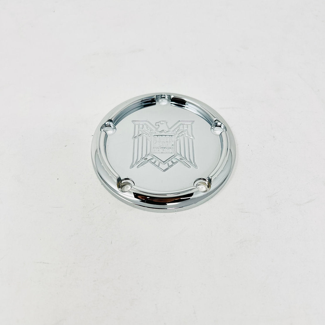 5 Holes Ignition Cover - Twin Cam Timing Cover Death Metal Racing Chrome DMR Eagle