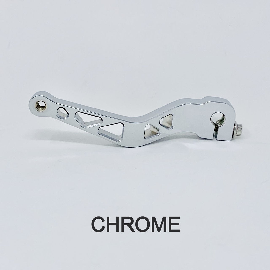 Destroyer Shift Lever - 18+ Softail Shift Arm Death Metal Racing Chrome