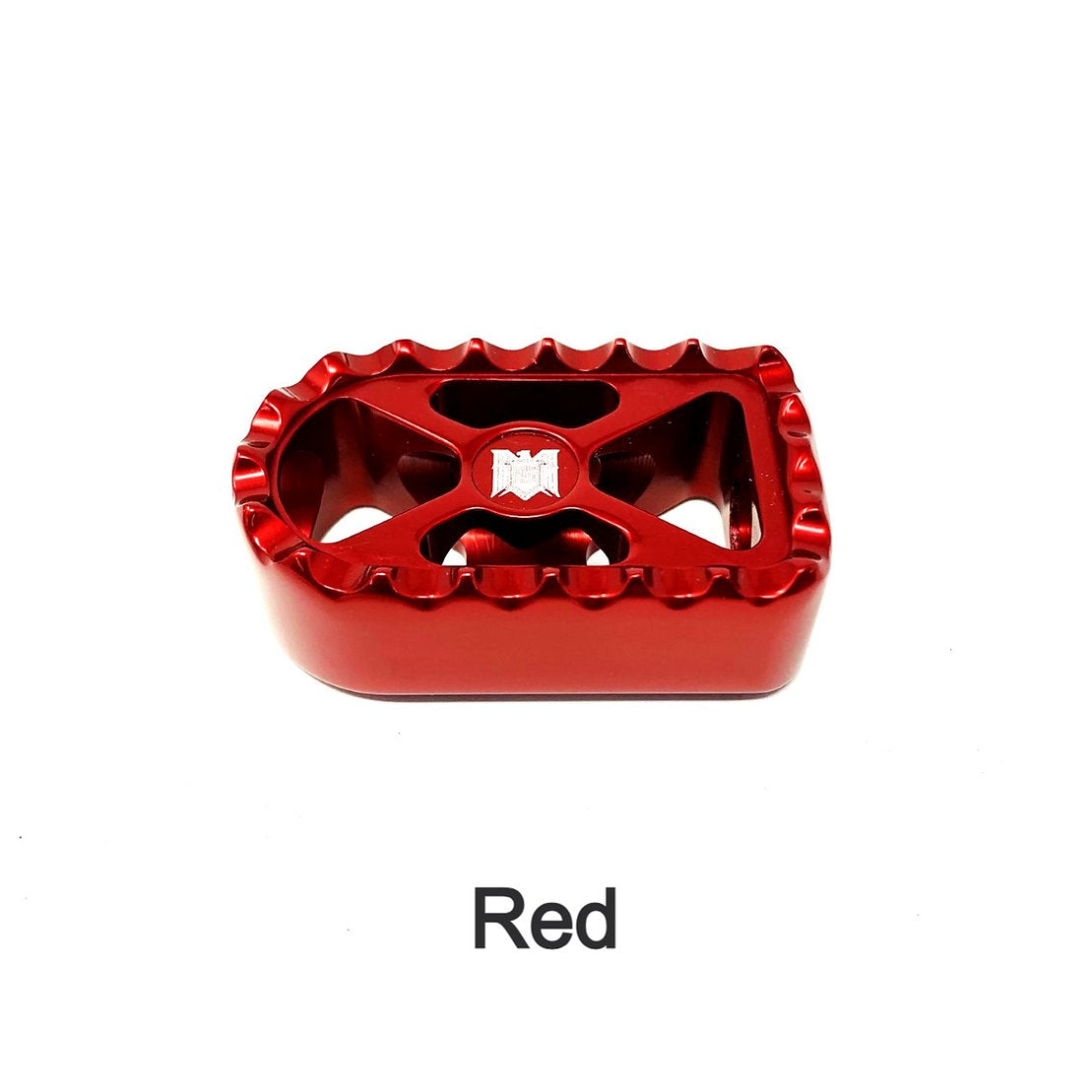 DMR Bear Trap Shifter/Brake Toe Pegs Shifter Peg Death Metal Racing Left Side (Shift Peg) Red