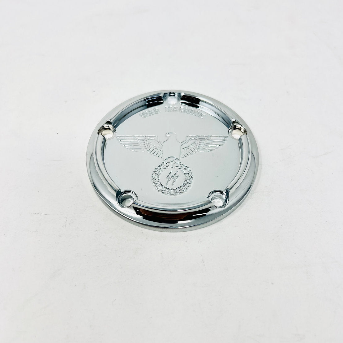 5 Holes Ignition Cover - Twin Cam Timing Cover Death Metal Racing Chrome War Machine Warbird