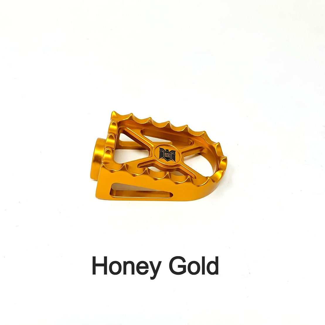 DMR Bear Trap Brake Pedal - Touring Brake Pedal Death Metal Racing Honey Gold
