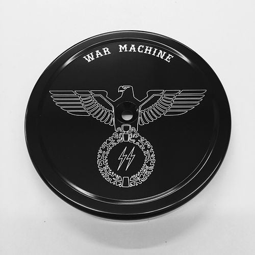 DMR Air Cleaner Cover Air Cleaner Cover Death Metal Racing Black War Eagle With War Machine