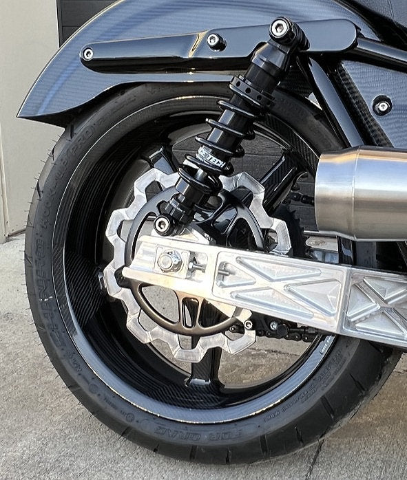 DMR Custom Hidden Rear Brake Caliper Bracket Brake Caliper Mount Death Metal Racing