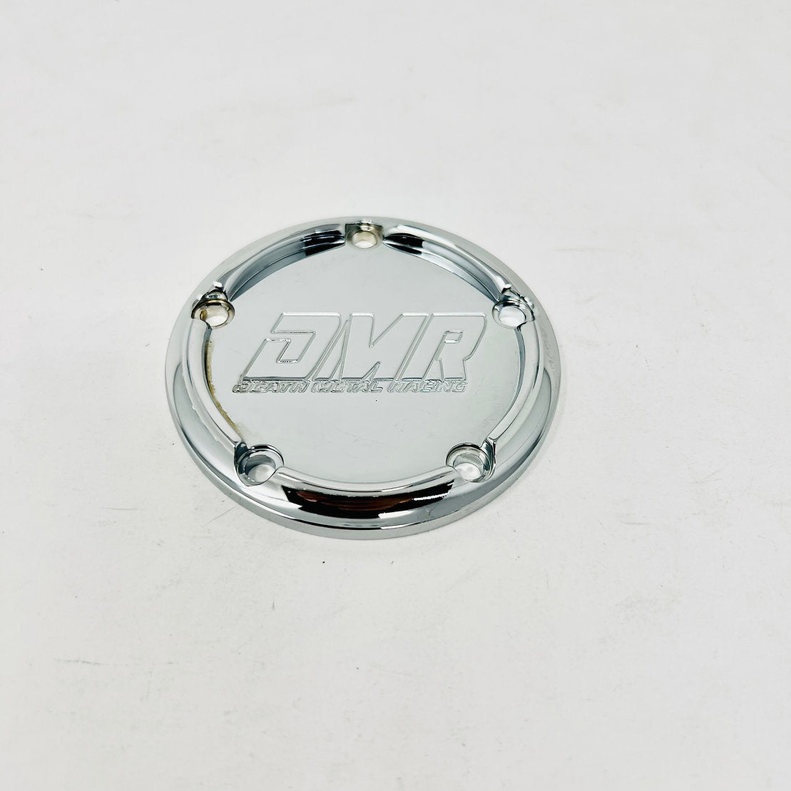 5 Holes Ignition Cover - Twin Cam Timing Cover Death Metal Racing Chrome DMR