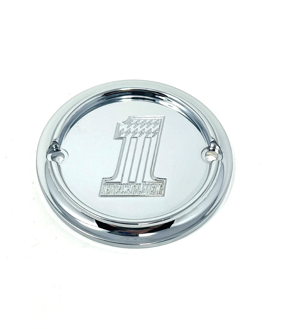 2 Holes Ignition Cover - Shovel / Evo / 04+ Sportster