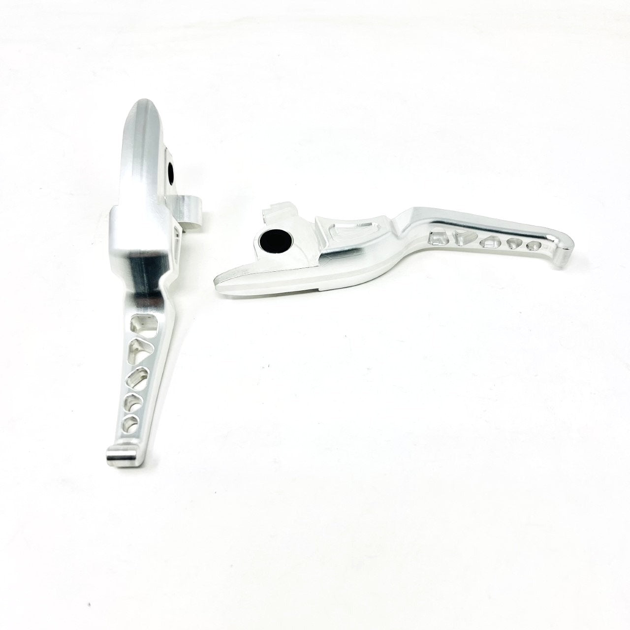 DMR Destroyer Shorty Brake and Clutch Lever Set - 15+ Softail Death Metal Racing Polished