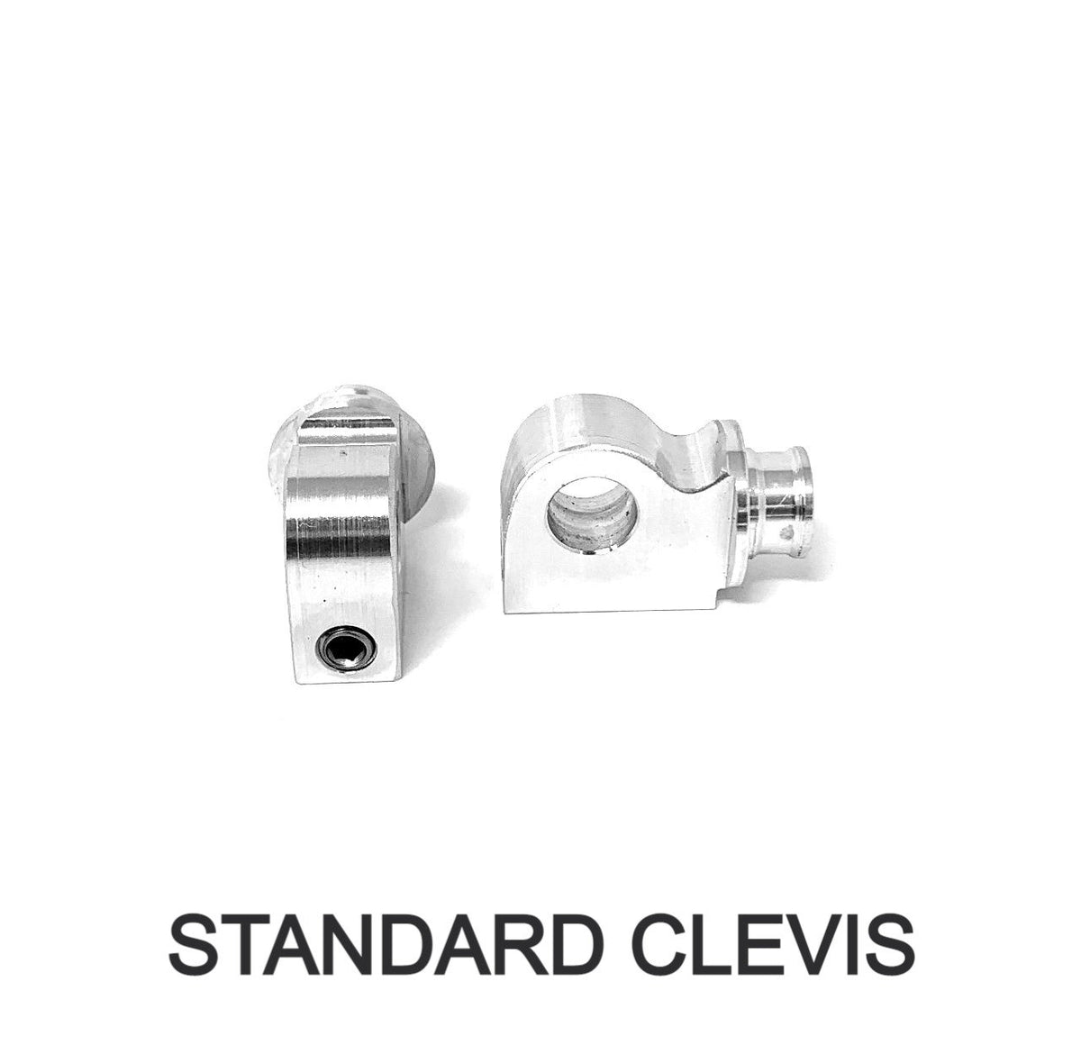 DMR Bear Trap Mini Boards, Chrome - Standard Floorboards Death Metal Racing