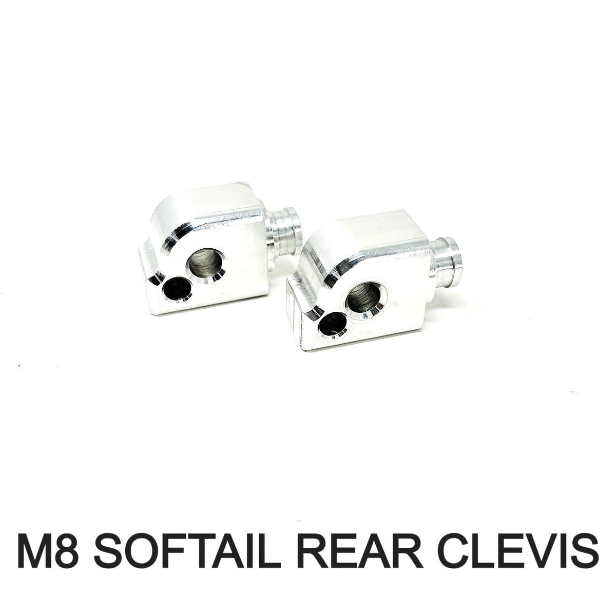 DMR Bear Trap Mini Boards, Chrome - Milwaukee 8 (Rear) Floorboards Death Metal Racing