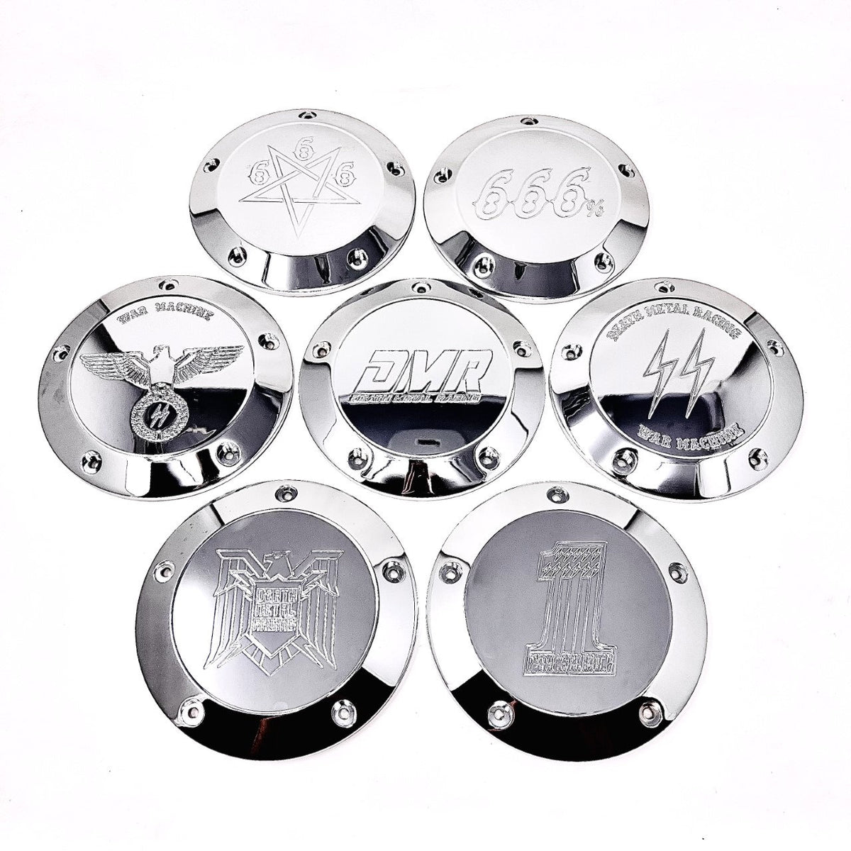 DMR Derby Cover - 19+ Softail Derby Cover Death Metal Racing